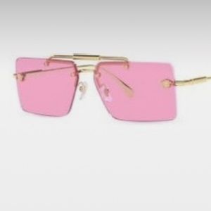Versace rectangular sunglasses